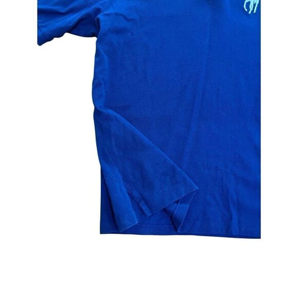 Polo Ralph Lauren Big Pony Crest Mesh Polo Big & Tall Men’s XLT Navy “2” VTG - Picture 9 of 14